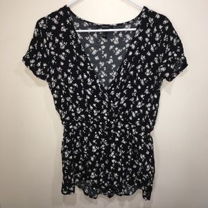 Floral Forever 21 Romper